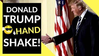Donald Trump’s Handshake.
